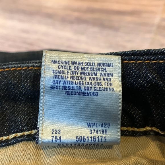 Levi’s [Capital E] Straight Leg Jeans • Sz 30 • Long Length - Picture 9 of 14